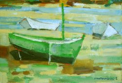 MORVAN-La-barque-verte-35x24cm-170.jpg (12973 octets)